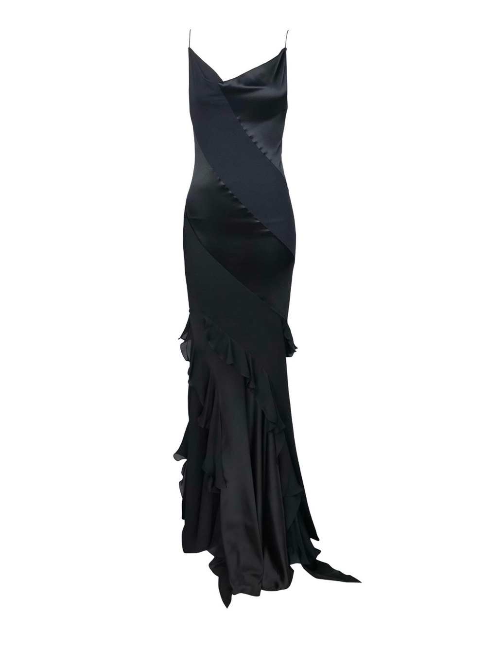 Roberto Cavalli 2004 maxi silk gown